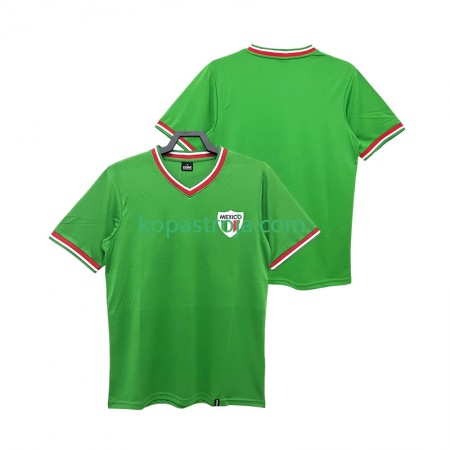 Billiga Fotbollströjor Mexiko 1970 Retro Hemma tröja Kortärmad